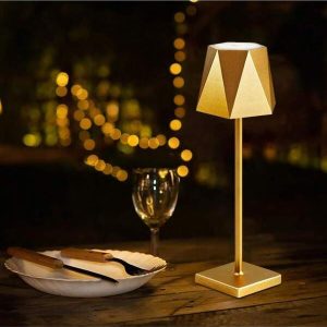 Portable Metal Desk Lamp,Cordless LED Table Lamp,3 Color Touch Control Rechargeable Lamp,Stepless Brightness Room Decor Desk Lamp,Bedside Lamp,Night Light, Dining Room Lamp 1Pc